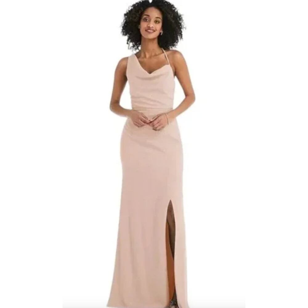 After Six Blush Maxi Dress